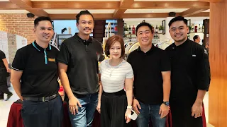 Francesco's restaurant Grand Re-Launch with Kelvin Yu, Chefs Kalel Chan, Francis Lacson