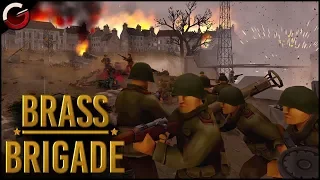 STALINGRAD BATTLEFIELD! Funny World War 2 Cartoon Shooter | Brass Brigade Gameplay