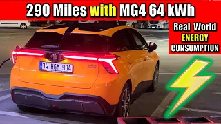 How Far 2023 MG4 64kWh Electric Car can go at 110 Km/h Speed?