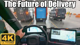 POV: First Week Delivering In Amazon's Electric Van; Rivian EDV