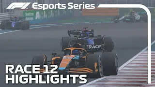 2022 F1 Esports Series Pro Championship: Race 12 Highlights