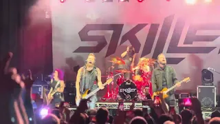 Skillet Live Sydney Australia 2024 - Opening Song : Feel Invincible