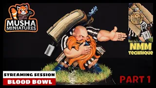 How to Paint BLOOD BOWL Referee! [Part 1/3] - Painting Warhammer Tutorial