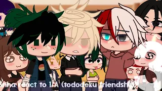 Bnha react to 1/A (tododeku friendship)👯‍♂️ part 3 || ✨original✨ || Bnha/UA dekubowl