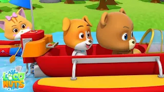 Carrera de río + Videos animados divertidos para niños