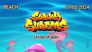 Subway Surfers UnderWater, Daily Run (BEACH)