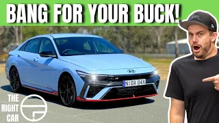 Updated and better to drive - in SOME ways... 2024 Hyundai i30 Sedan N review (Elantra N)