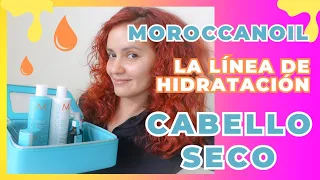 MoroccanOil la línea Hidratante para el cabello seco😊🫢 les comparto mi experiencia💁‍♀️