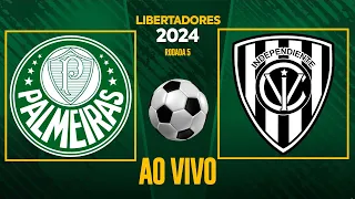 PALMEIRAS X INDEPENDIENTE DEL VALLE l AO VIVO l LIBERTADORES 2024