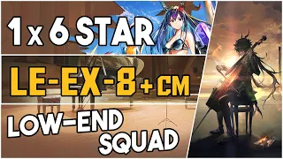 LE-EX-8 + Challenge Mode | Low End Squad |【Arknights】