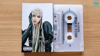 BLACKPINK - Born Pink / limited edition pink Lisa cover cassette unboxing /