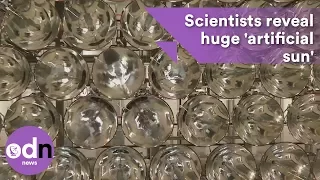 Scientists reveal huge 'artificial sun'