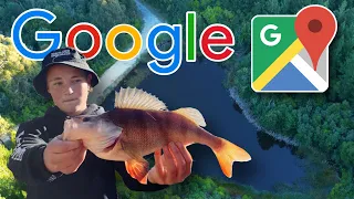 Using Google Maps To Find Awesome Redfin Fishing Lake!