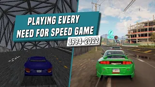 Playing EVERY Need for Speed Game (1994-2022)