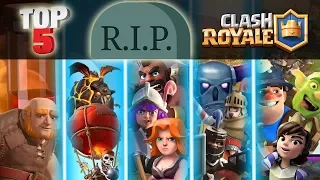 ¡ ¡ 5 MAZOS TAN FUERTES QUE ROMPIERON CLASH ROYALE ! ! | KManuS88