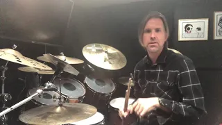 Brooks Wackerman - Drumming Exercise - Rudiment with added feet