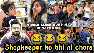 Pakistani Reaction on First Time Sarojini Mai Shopping😂 |AD239 | HT Reacts