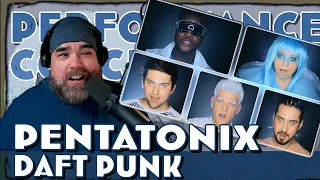 FIRST TIME REACTION to Pentatonix - Daft Punk! #ptx #ptxreaction #daftpunk #musicreaction