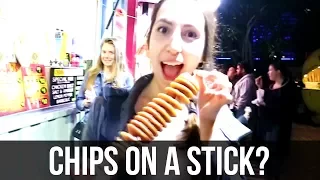 VIVID SYDNEY SPECIAL | What To Do This Vivid Festival, Street Food Review - Chips on a Stick