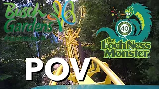 Loch Ness Monster (POV) Busch Gardens Williamsburg, Williamsburg, VA 08/11/2020