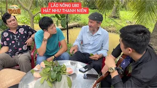 Khương Dừa thăm lão nông U80 vui vẻ hát như thanh niên, bất ngờ khi ông sống một mình không nhà cửa