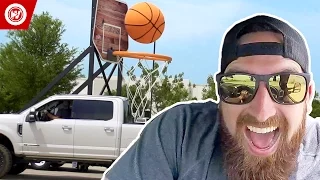 Dude Perfect | The Making Of Giant Basketball Trick Shots