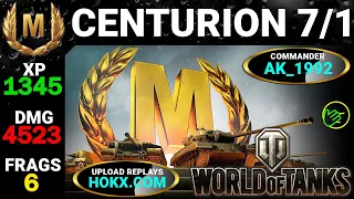 Centurion Mk. 7/1 - WoT Best Replays - Mastery Games