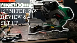 Metabo HPT 12" Dual Bevel Sliding Miter Saw Review (C12RSH2)