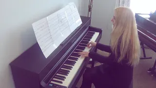 Tetris Theme variations Korobeiniki - advanced piano cover