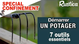 Mon premier potager : les 7 outils essentiels