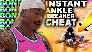 THE BONE COLLECTOR Has THE INSTANT ANKLE BREAKER GLITCH Dribble Moves In NBA 2K19... | DominusIV