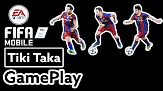 Fifa 22 || Tiki Taka || Barcelona Style Game Play ||