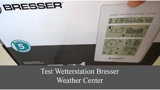 Unboxing Test Wetterstation BRESSER Weather Center