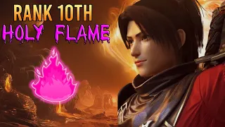 Purple Flame - Rank 10th Holy flame | battle through heavens novel | explained in Hindi part 104