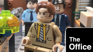 the stapler in jello (the office in lego)