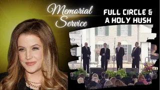 LISA MARIE Memorial Service BLACKWOOD BROTHERS #Graceland #LisaMarie #ElvisPresley #PriscillaPresley
