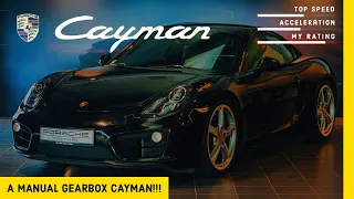 🇩🇪This Is A Manual Gearbox Porsche Cayman Black Edition