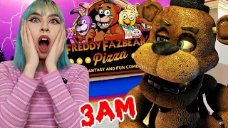 DO NOT GO TO FREDDY FAZBEARS PIZZA PLACE AT 3AM!! FNAF IS REAL?! (*5 KIDS WENT MISSING?*)