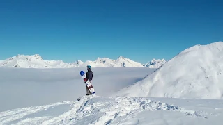 St. Anton am Arlberg in March 2019