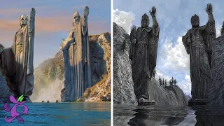 Comparing LOTRO Game to LOTR Movie Locations