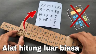 diy membuat alat hitung luar biasa satuan dan puluhan