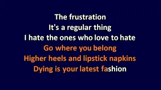 Escape the Fate - Situations - Karaoke Instrumental Lyrics - ObsKure