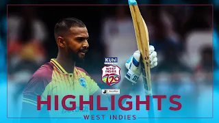 Extended Highlights | West Indies v India | WI Edge Home By Two Wickets | 2nd Kuhl Stylish Fans T20I