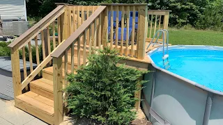 HOW TO Build the Best Deck for Your Above Ground Pool