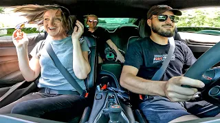 Mom & Sisters React to my LOUDEST Car! (800+ Horsepower ZL1 Camaro)