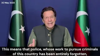 Chairman Imran Khan Speech Highlights | English Subtitles | Security Chief Abducted | 30 May 2023
