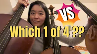 4 Different Cellos Sound Comparison