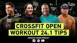 CrossFit Open Workout 24.1 Tips With Denise Thomas, Gordon Lake, and Dr. Jason Garrett