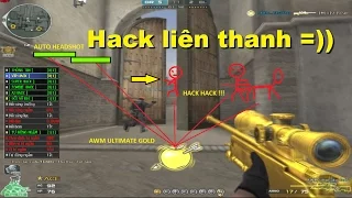 Bình luận C4 ▶ AWM Ultimate Gold bắn như hack liên thanh - Quang Brave ✔