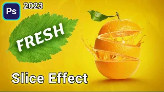 Orange Slice Effect Easy Trick Photoshop photoshop tutorial for beginners 2023